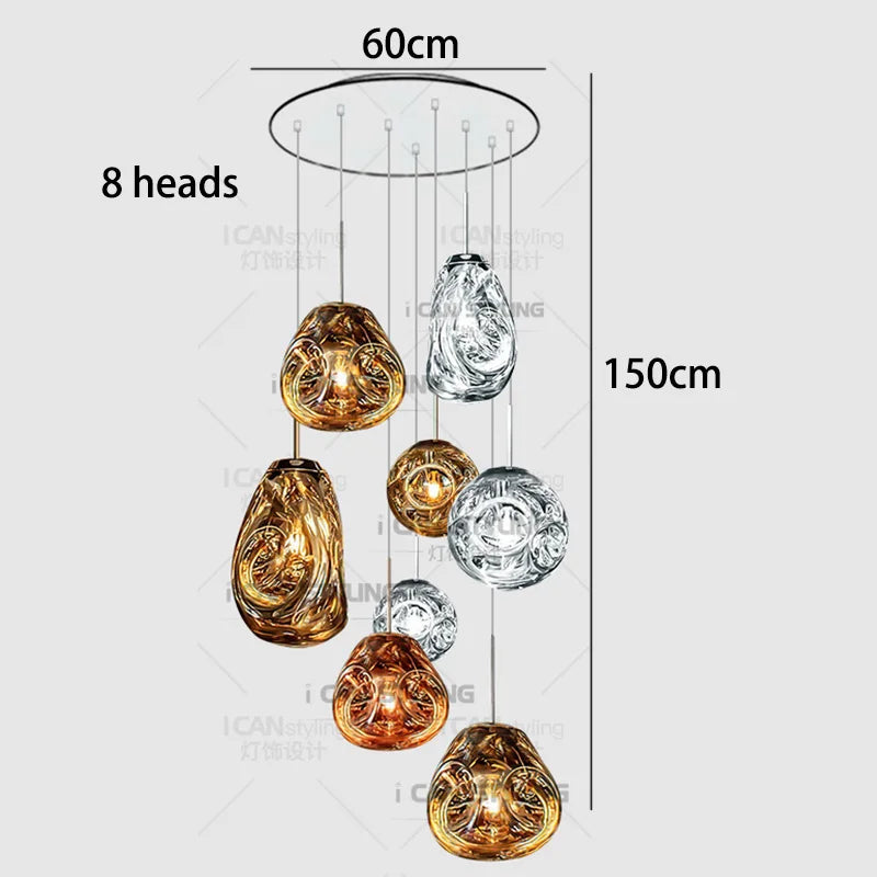Modern home decor led lights pendant light lamps for living room Chandeliers for dining room hanging light indoor lighting