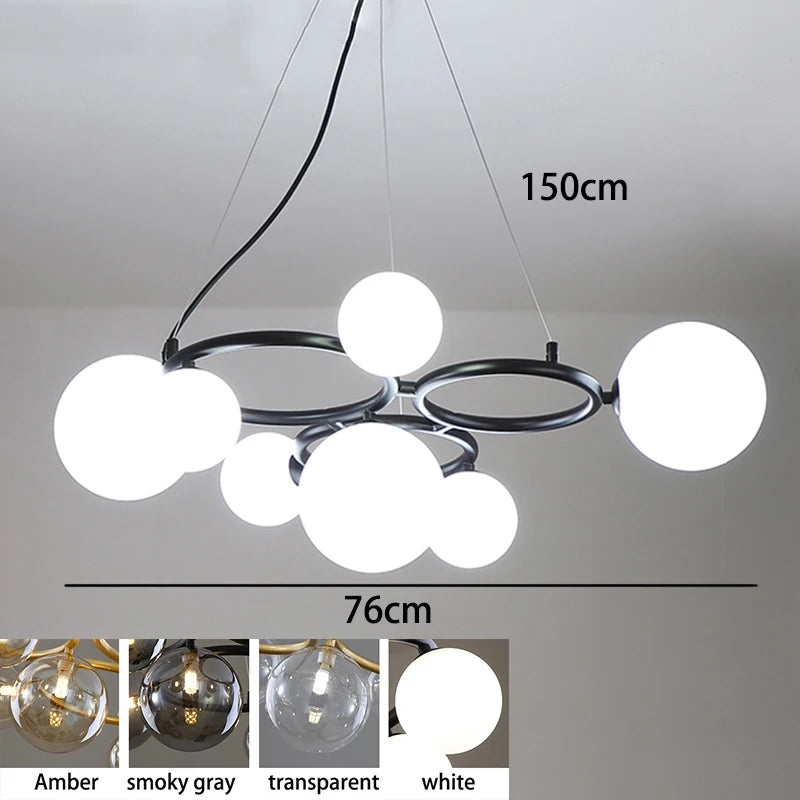 Modern home decor led lights pendant light lamps for living room Chandeliers for dining room hanging light indoor lighting