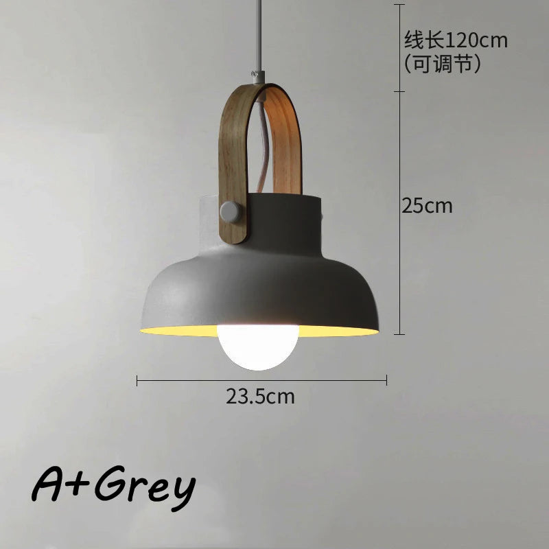 Modern Iron Macaron Pendant Lights Nordic loft Restaurant Bar Pendant Lamp Home Decor Kitchen Fixtures Hanging Lights Luminaires
