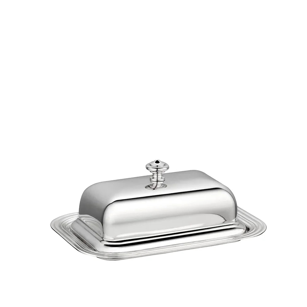 Stainless Steel Butter Dish with Lid, Luxury Butter Tray for Countertop, High-Quality Butter Container for Home Decor, Kitchen