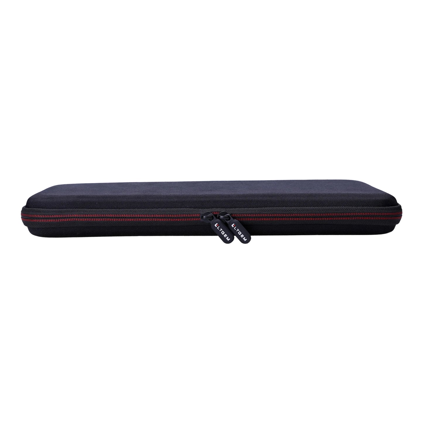LTGEM Black EVA Hard Case for Logitech K400 Plus Wireless Living-room Keyboard with Touchpad for Home Theatre PC Connected to TV