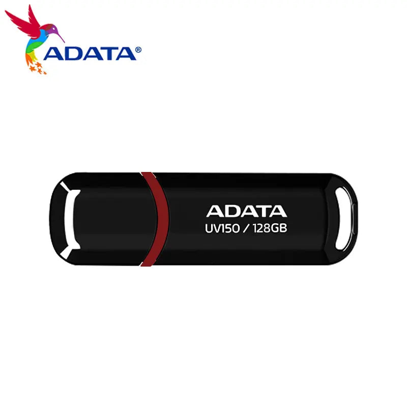 Original ADATA USB 3.2 USB Flash Drive UV150 Pen Drive 128GB 64GB 32GB Pendrive Black Flash Memory Stick for Computer U Disk