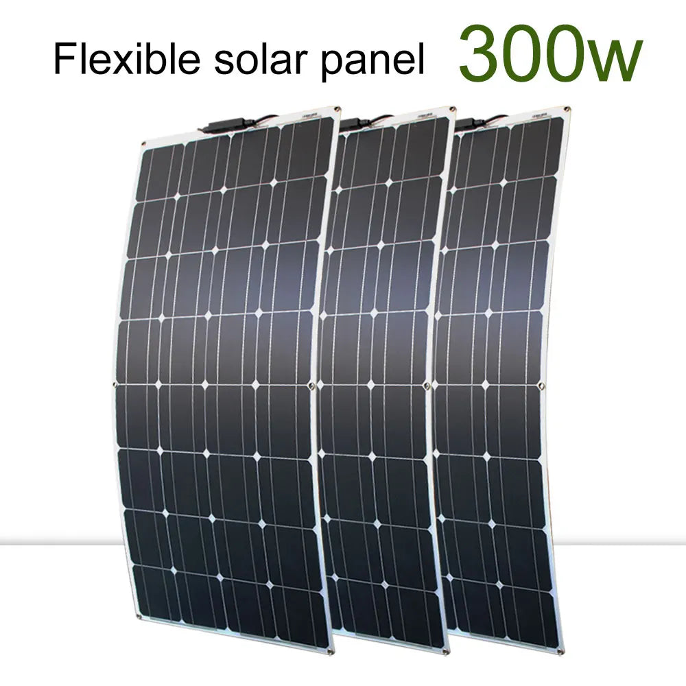 Portable Flexible Solar Panel Kit – Lightweight, Durable & Versatile for On-the-Go Power Solutions