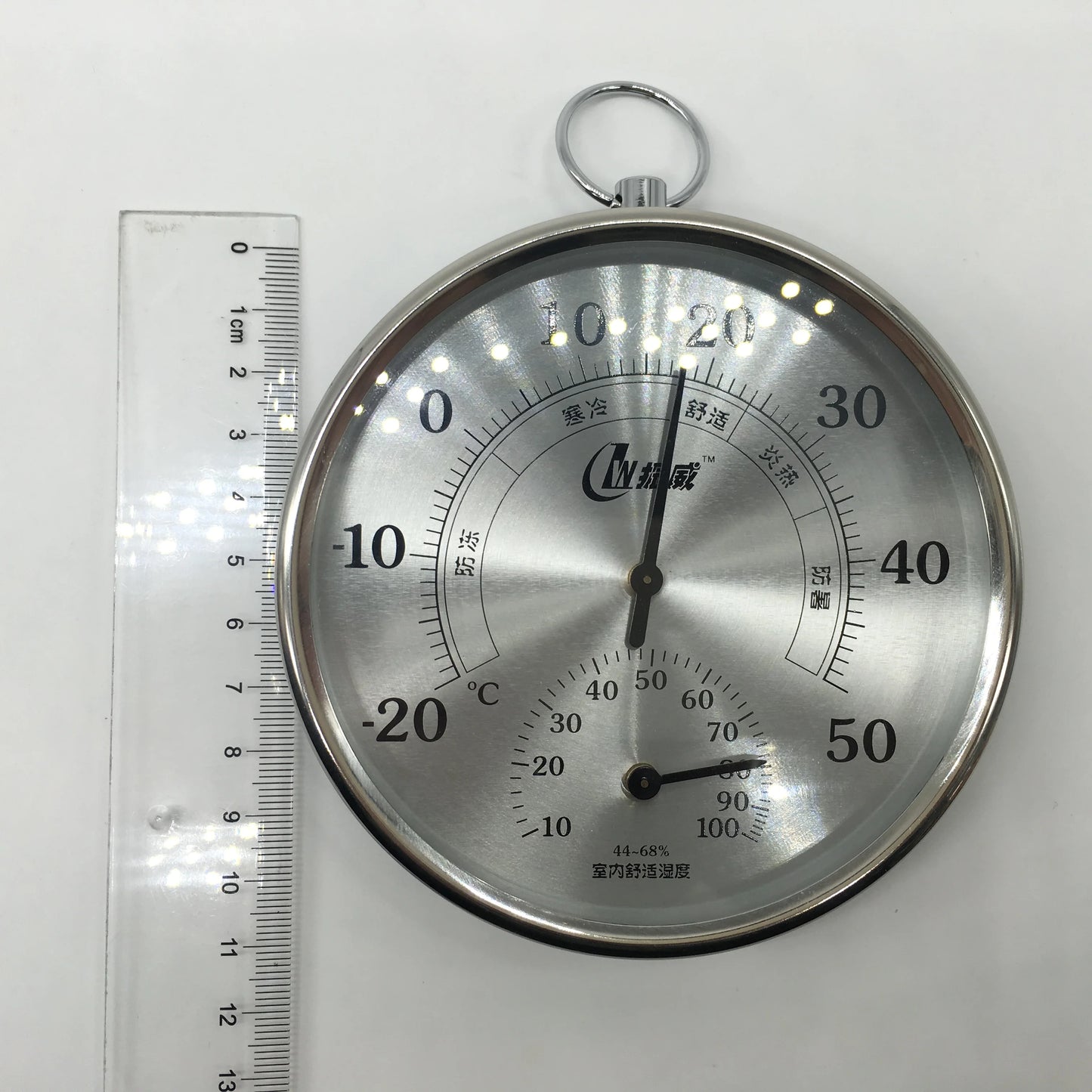 High Quality Indoor Thermometer Hygrometer with Wall Hanging - Home Decor Temperature Humidity Gauge for Household