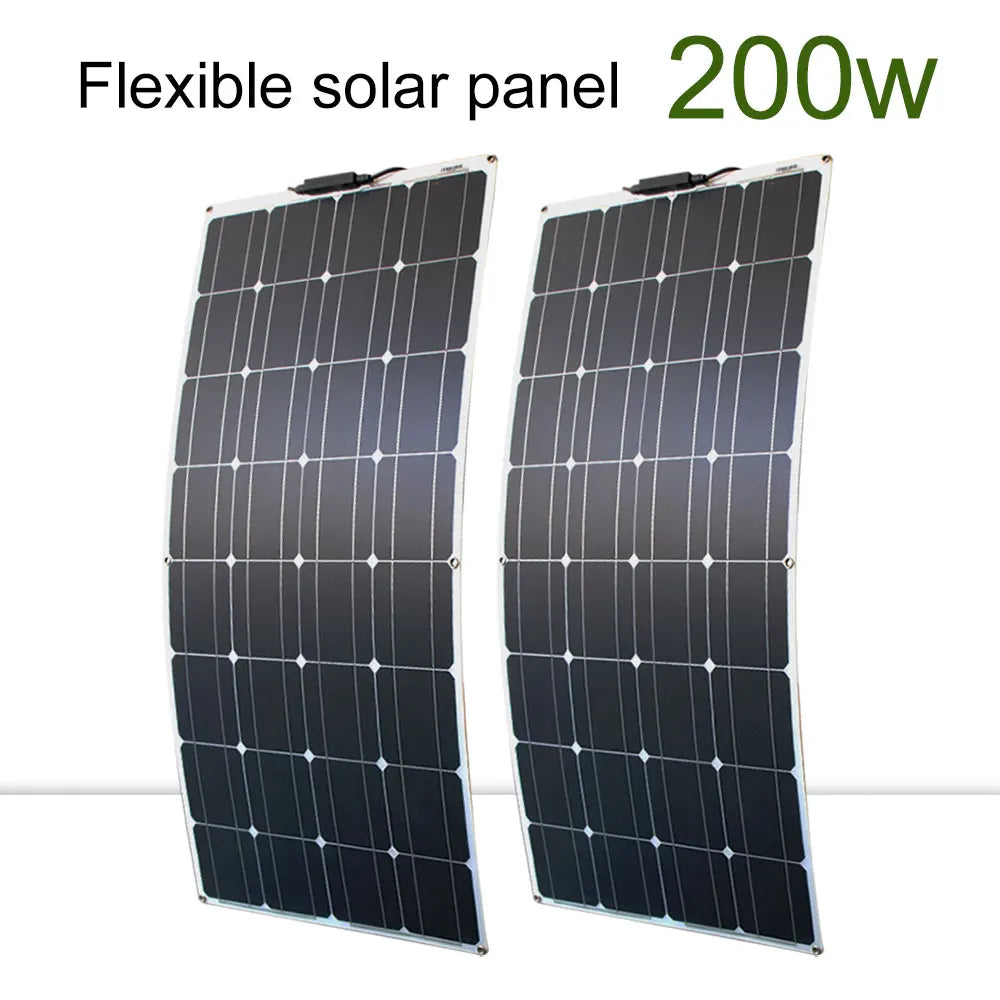 Portable Flexible Solar Panel Kit – Lightweight, Durable & Versatile for On-the-Go Power Solutions