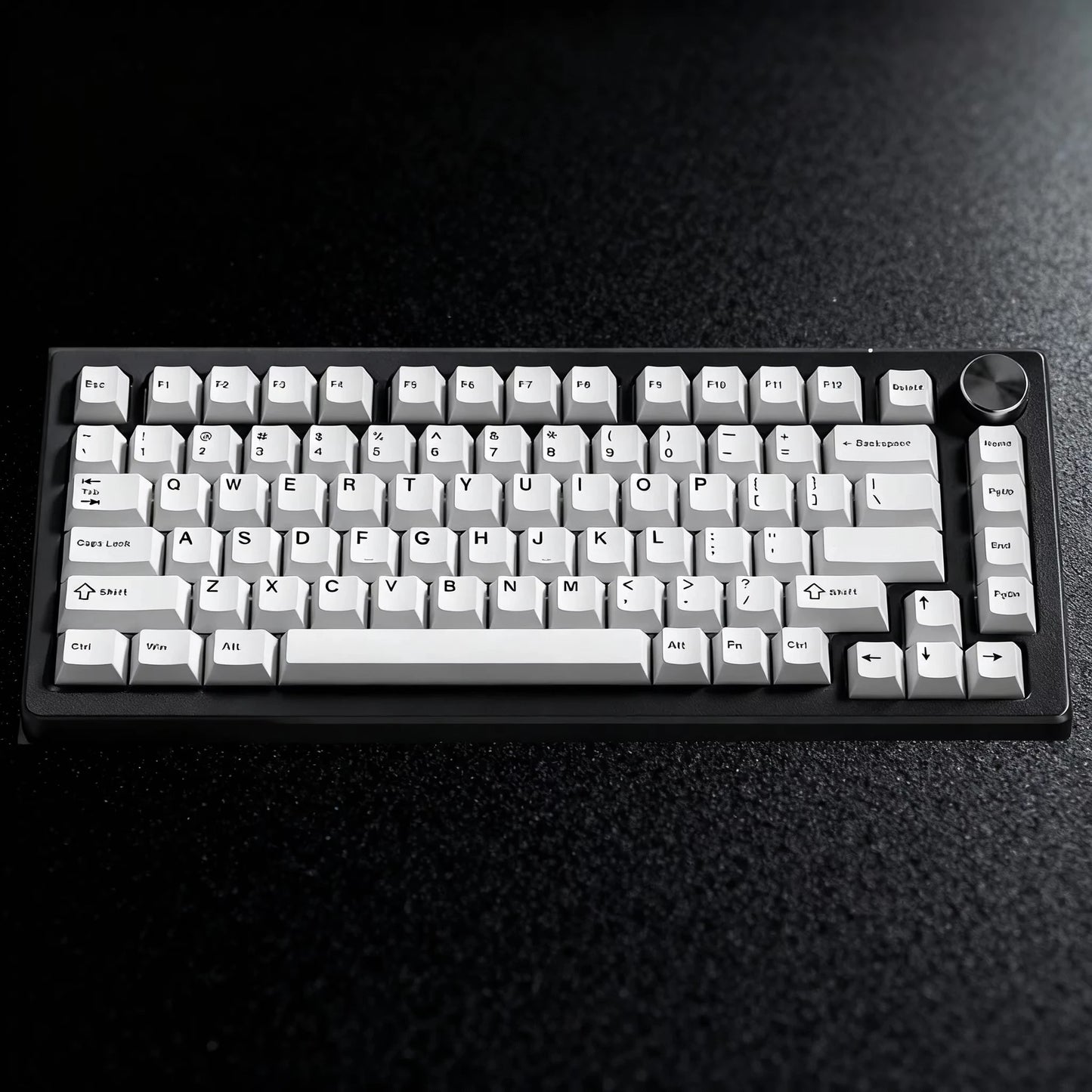 120 Keys Minimalist Style White Double Shot PBT Keycaps Cherry Profile Key cap for Cherry MX Switches Mechanical Gaming Keyboard