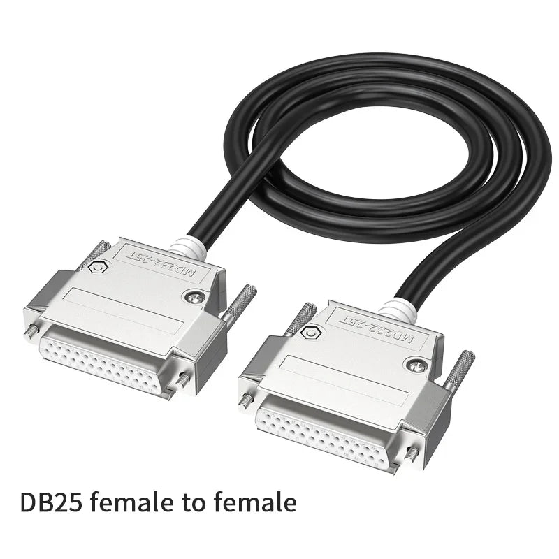 Industrial-grade DB25 Extension Cable Male To Male To Female 25 Pin Line Parallel Port Cable Pure Copper Serial Data Cord