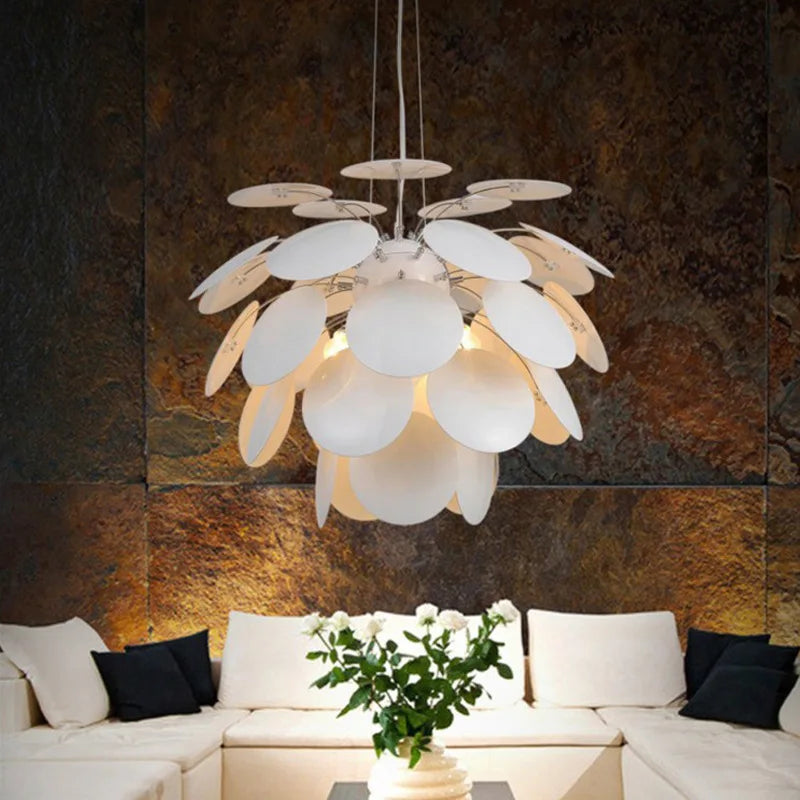 Spanish Marset Discoco LED Ceiling Chandelier Lamp Design Pine Cone Suspension Pendant Light Home Decor Item Living Room Bedroom