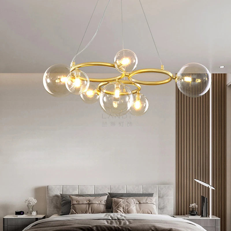 Modern home decor led lights pendant light lamps for living room Chandeliers for dining room hanging light indoor lighting