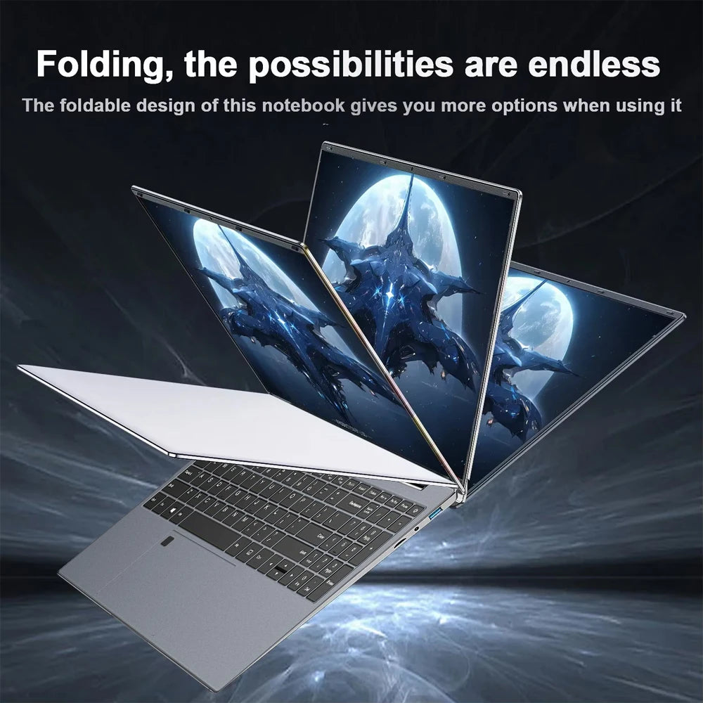 2026 15.6" Gaming Laptop PC Windows 11 Pro Intel Core i9 10980HK Office Computer 16GB RAM 1TB SSD Fingerprint Notebook Gamer PC