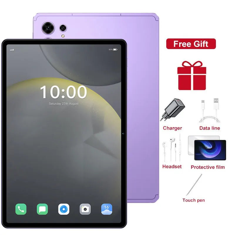 Pad 25 Pro Tablets Original Android 15 Tablet PC 22GB+2TB High-end 5G Dual SIM WiFi GPS Kids Children's Global Version Tab