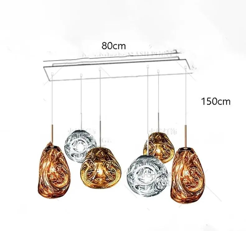 Modern home decor led lights pendant light lamps for living room Chandeliers for dining room hanging light indoor lighting