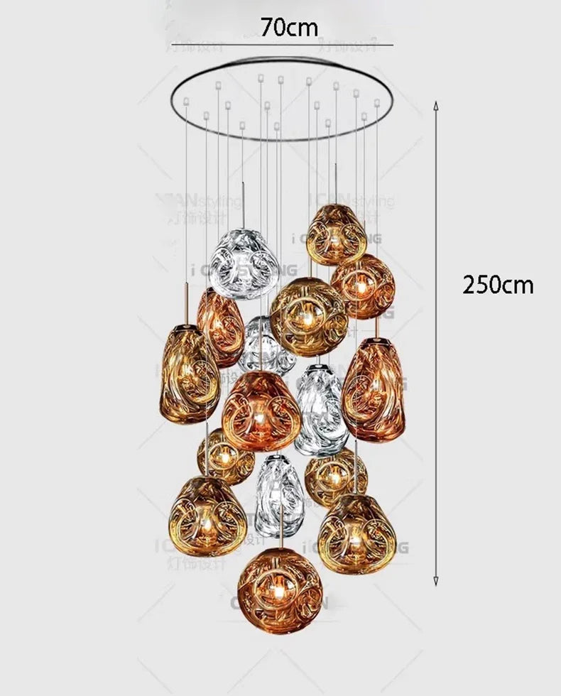 Modern home decor led lights pendant light lamps for living room Chandeliers for dining room hanging light indoor lighting