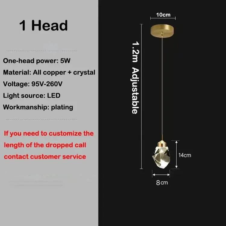 Modern Hall LED Chandeliers Luxury Villa Staircase Crystal Chandeliers Attic Hotel Lighting Fixtures Home Decor Chandeli