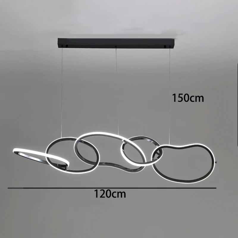 Modern home decor led lights pendant light lamps for living room Chandeliers for dining room hanging light indoor lighting