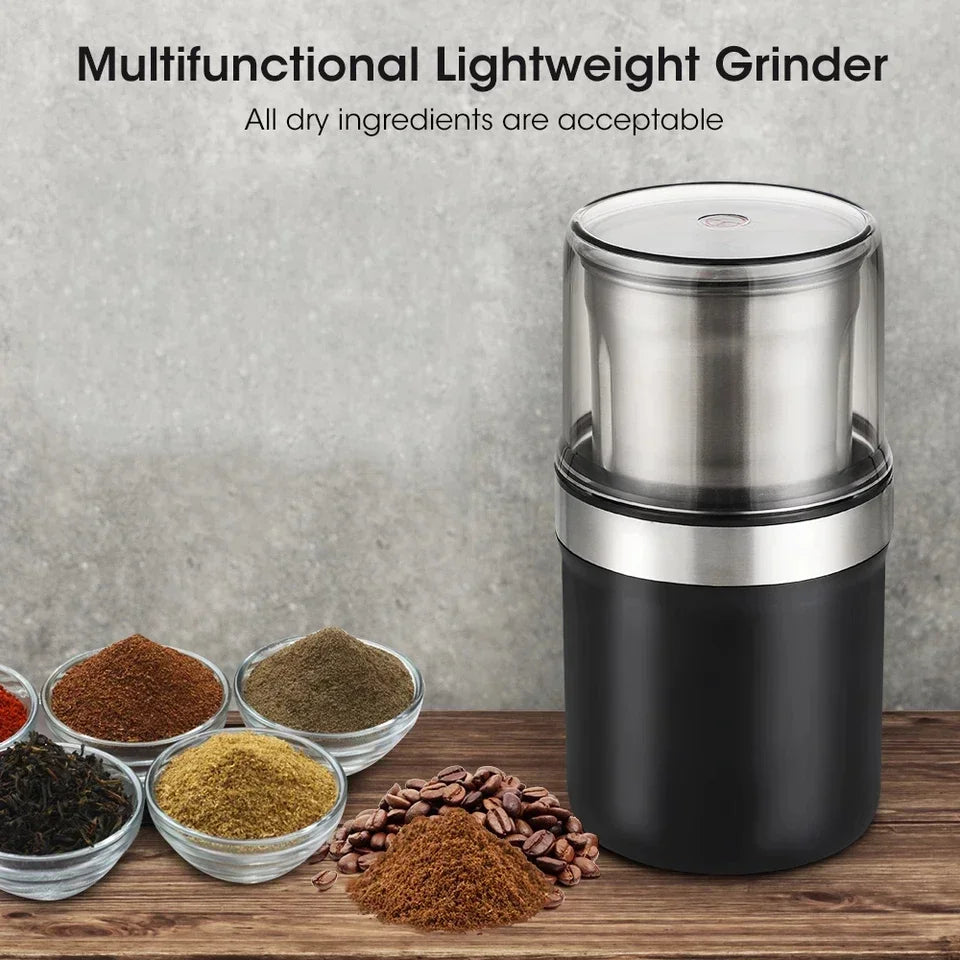 Multifunctional Food Grinder Electric Coffee Bean Grinder Grains Spices Hebals Cereals Coffee Dry Grain Mill Beans Crusher