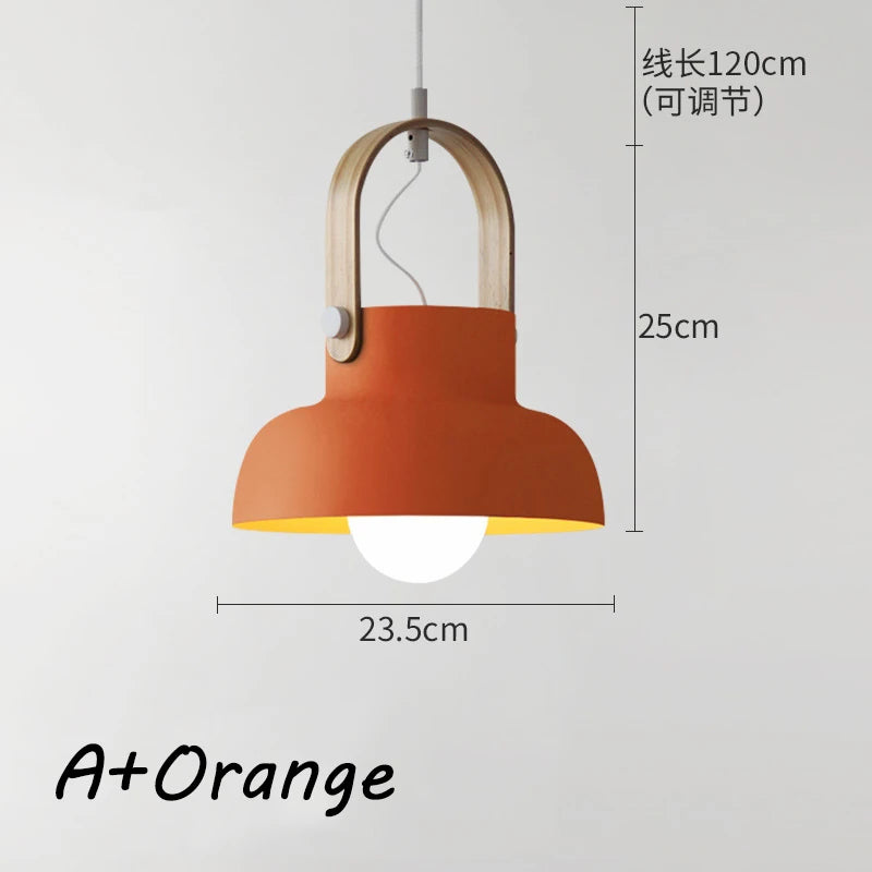 Modern Iron Macaron Pendant Lights Nordic loft Restaurant Bar Pendant Lamp Home Decor Kitchen Fixtures Hanging Lights Luminaires