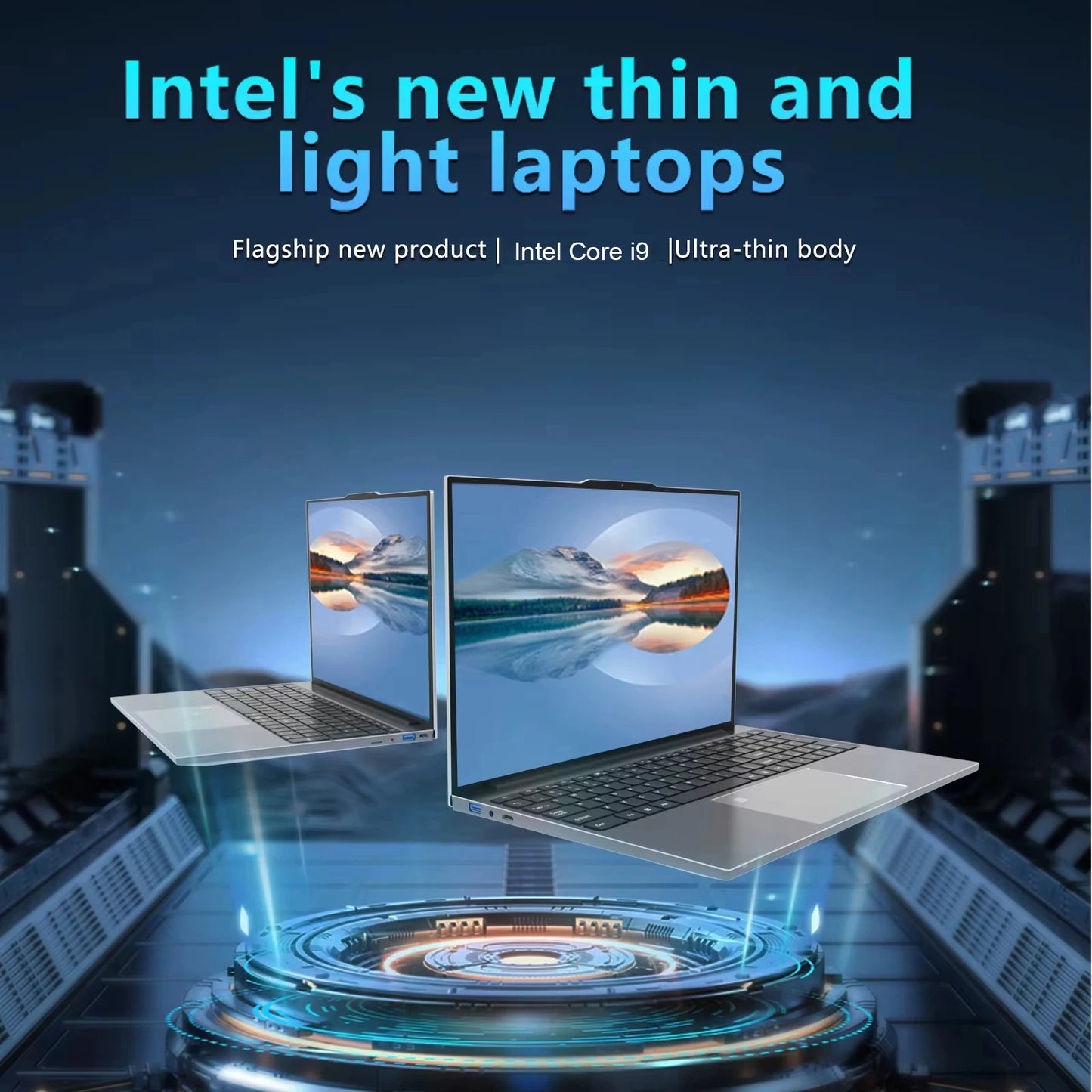 2026 15.6" Gaming Laptop PC Windows 11 Pro Intel Core i9 10980HK Office Computer 16GB RAM 1TB SSD Fingerprint Notebook Gamer PC