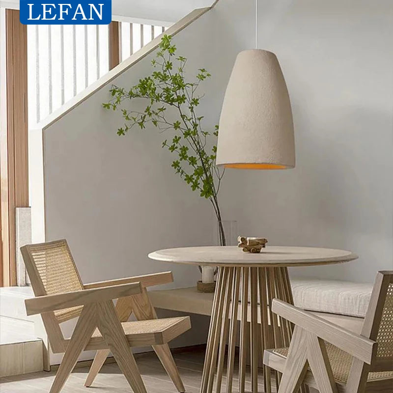 Morden Restaurant LED Chandelier Light Bar Designer Bedroom Bedside Lamp Home Decor Cement Living Room Homestay Hanging Light