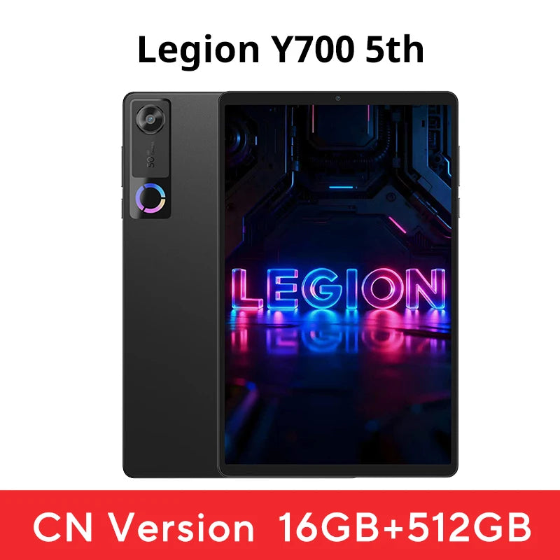 Original Lenovo Legion Y700 5th Gaming Tablet CN Version Snapdragon 8 Elite Gen5 8.8‘’ 3K 165Hz Display 9000mAh Android Pad PC