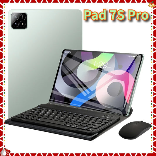 2026 Original Pad 7S Pro Tablet 10.1" HD Android 4GB+32GB Global Version Gaming Tab 4000mAh Dual SIM Children Kids Tablet PC