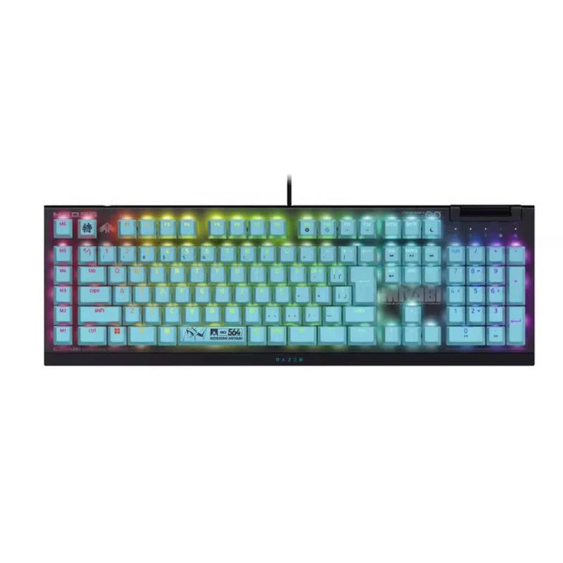 Razer ZZZ x Miyabi Hoshimi Co-branded Mouse, Keyboard and Mouse Pad Limited Edition Cobra Wired Black Widow V4X