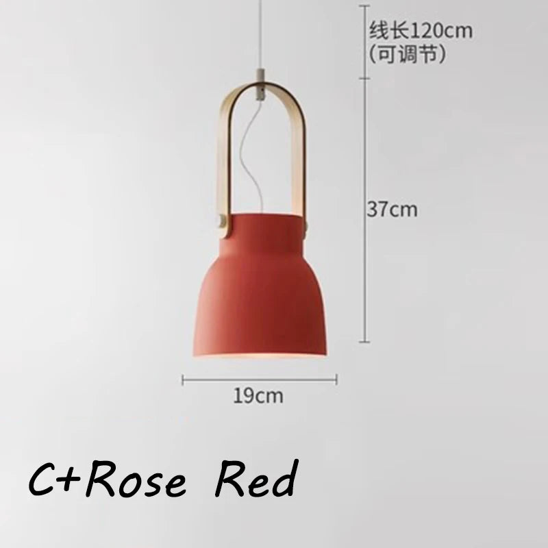 Modern Iron Macaron Pendant Lights Nordic loft Restaurant Bar Pendant Lamp Home Decor Kitchen Fixtures Hanging Lights Luminaires