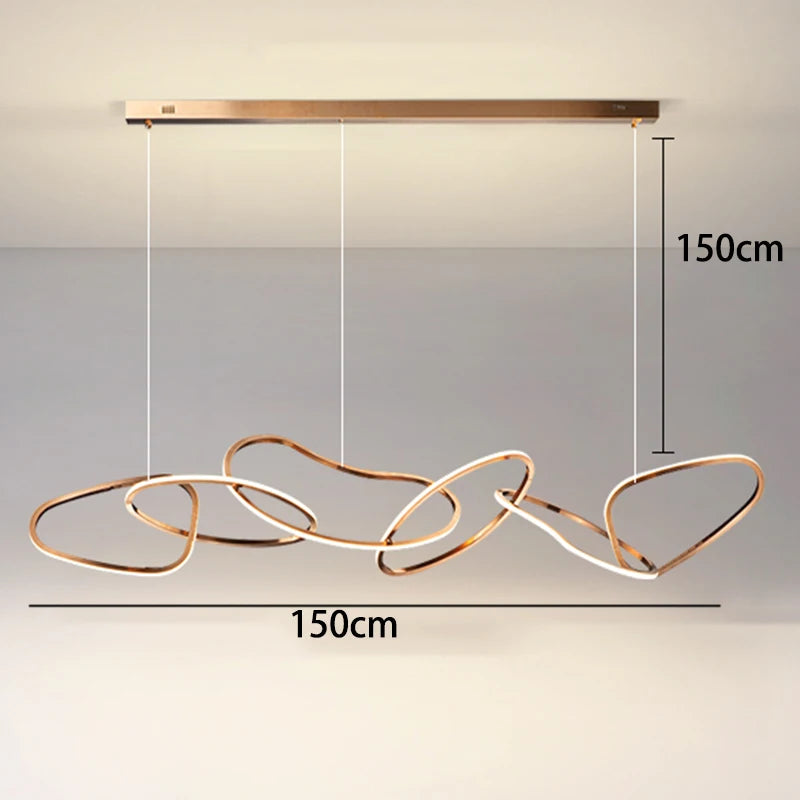 Modern home decor led lights pendant light lamps for living room Chandeliers for dining room hanging light indoor lighting