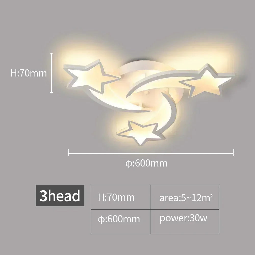Modern Minimalist High-end LED Ceiling Chandeliers Flower Creative Pendant Lamps Design Bedroom Dinning Home Decor Light Fixture