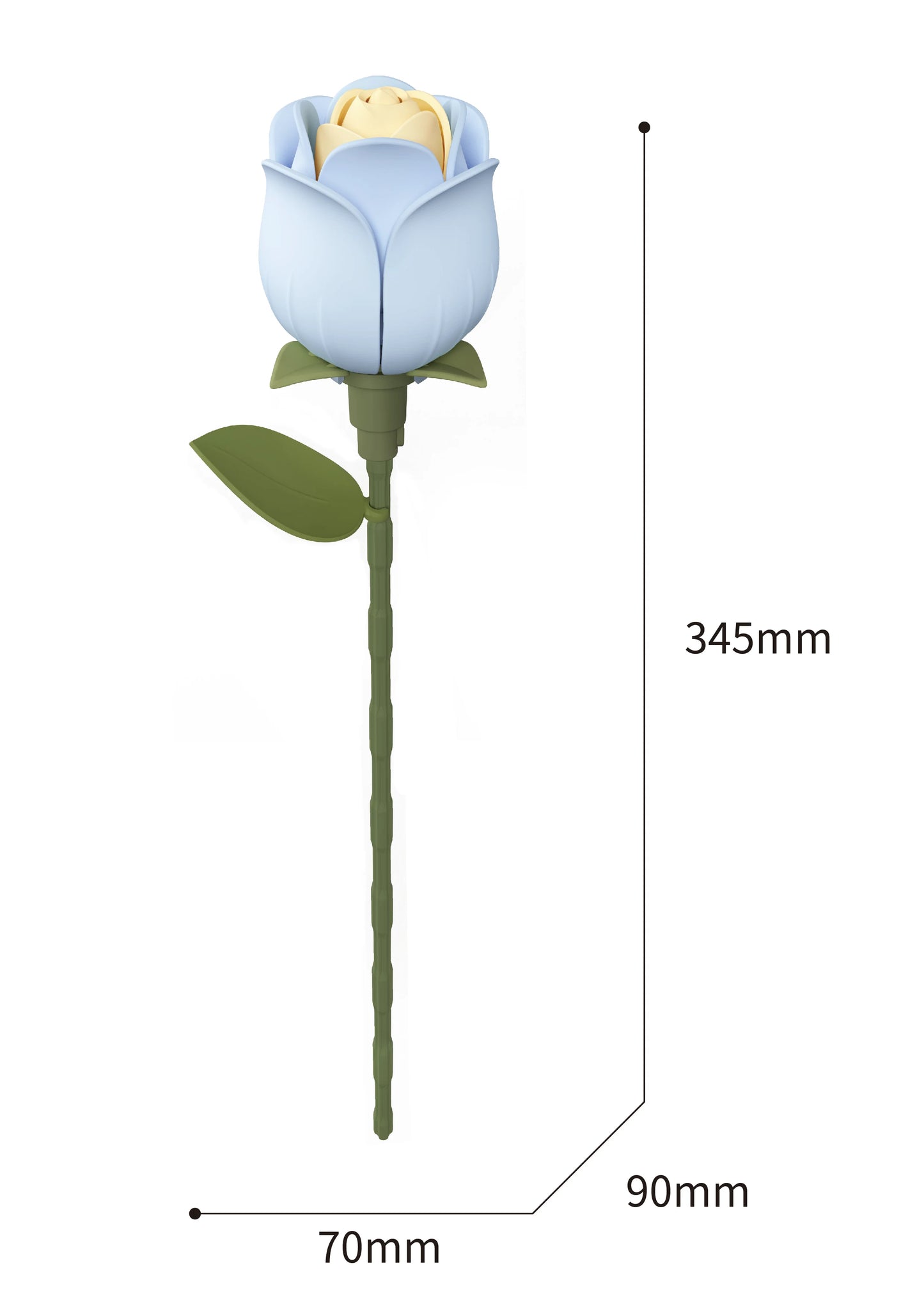 Rolife 3D Puzzle Flowers Wooden Model Kits Home Decor Accessories Living Room Gifts  on Valentine's Day Flower for Women