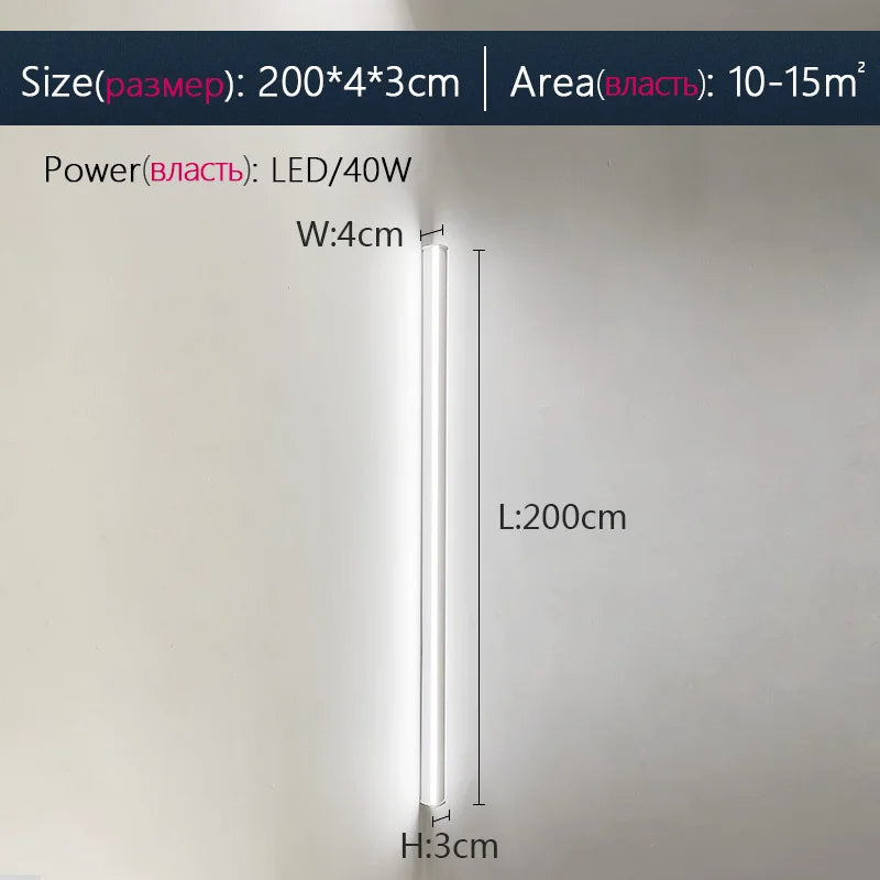 wall lamps waterproof yard fence balcony light garden light outdoor light gate led strip light home decor