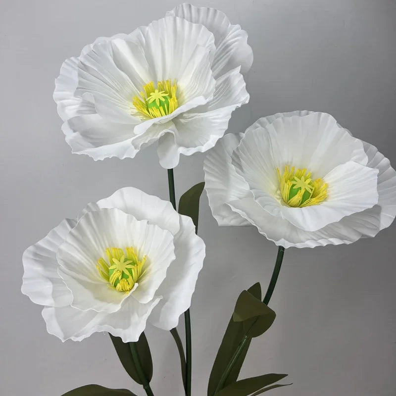 3PCS Large Paper Flowers Giant Artificial Flower Wedding Decoration Customized Artificial Flower Window Display Party Home Decor