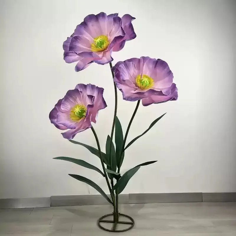3PCS Large Paper Flowers Giant Artificial Flower Wedding Decoration Customized Artificial Flower Window Display Party Home Decor