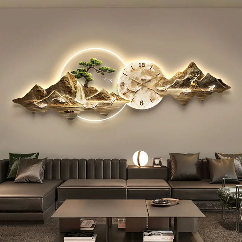Luxury Minimalist Wall Clocks Mechanism Digital Art Muraart Living Room Kitchen Metal Bedrooms Quartz Reloj De Pared Home Decor