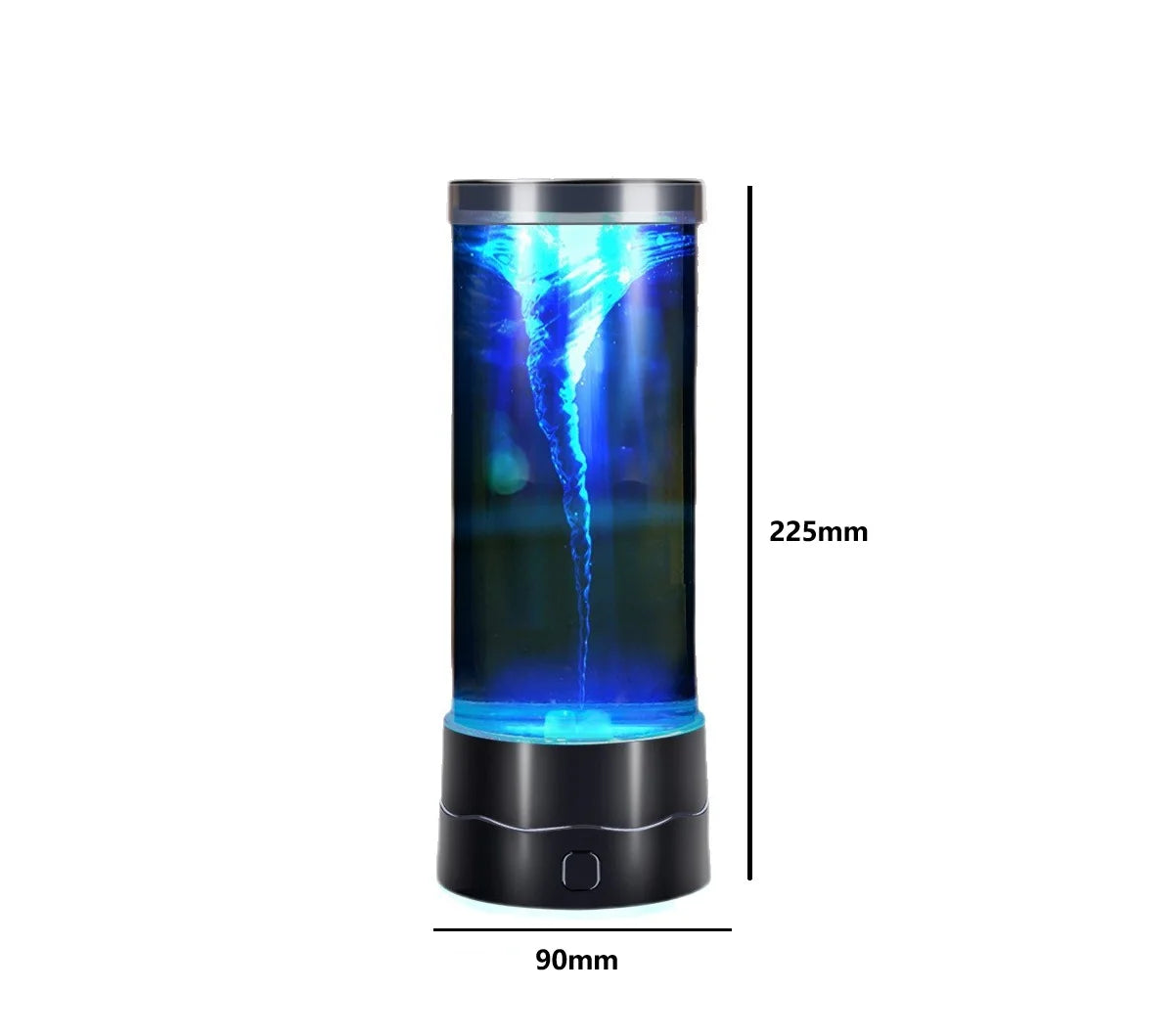 LED Tornado Night Light USB Multi-Colour Changing Atmosphere Lamp Creative Home Decor Lamp Children's Birthday & Christmas Gift
