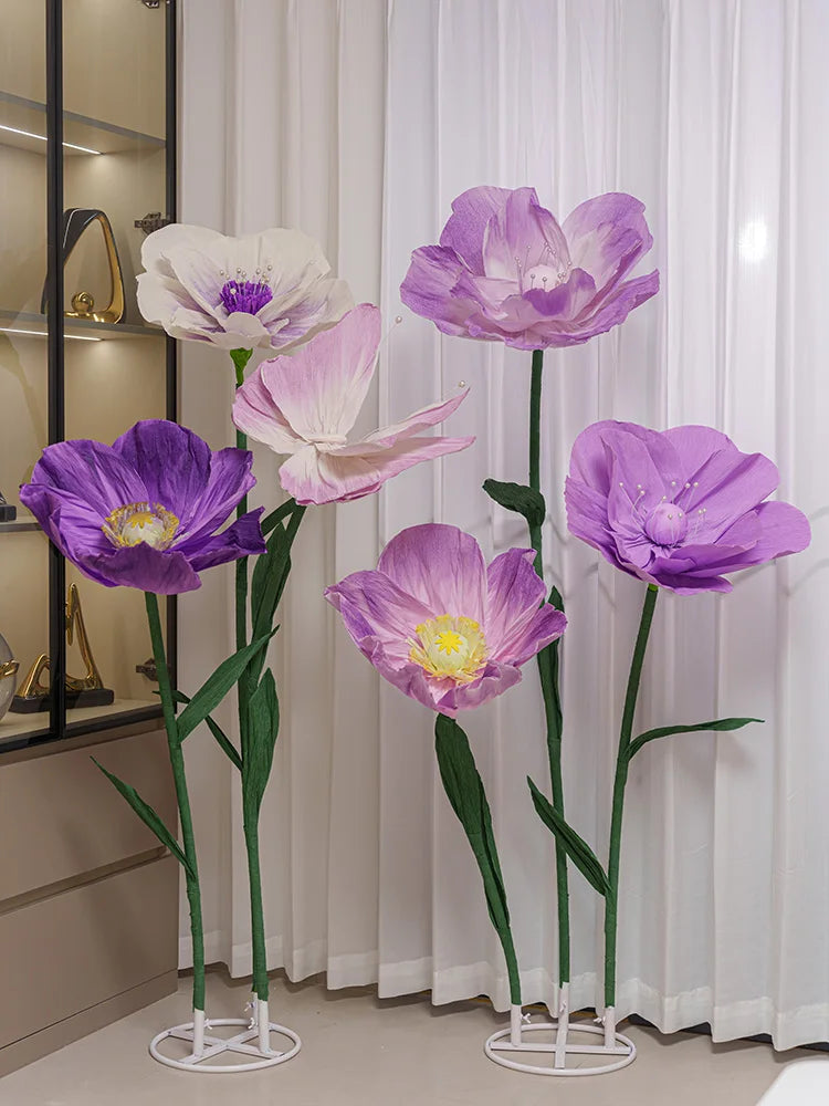 Wedding Decoration Artificial Flowers Butterfly Wedding Road Lead Flower Home Decor Mariage Window Dispaly Garden Decorations