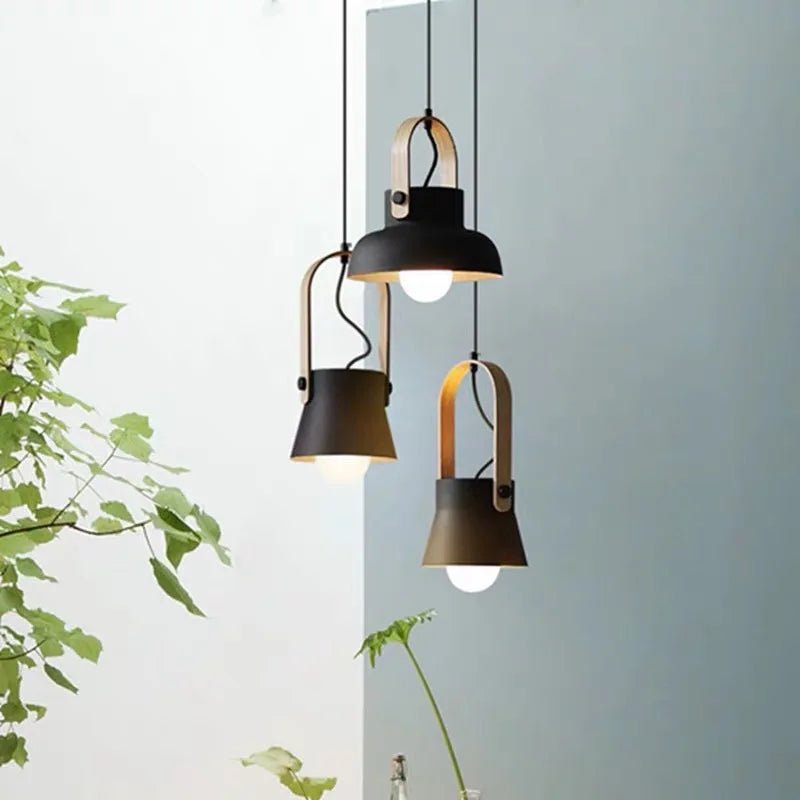 Modern Iron Macaron Pendant Lights Nordic loft Restaurant Bar Pendant Lamp Home Decor Kitchen Fixtures Hanging Lights Luminaires