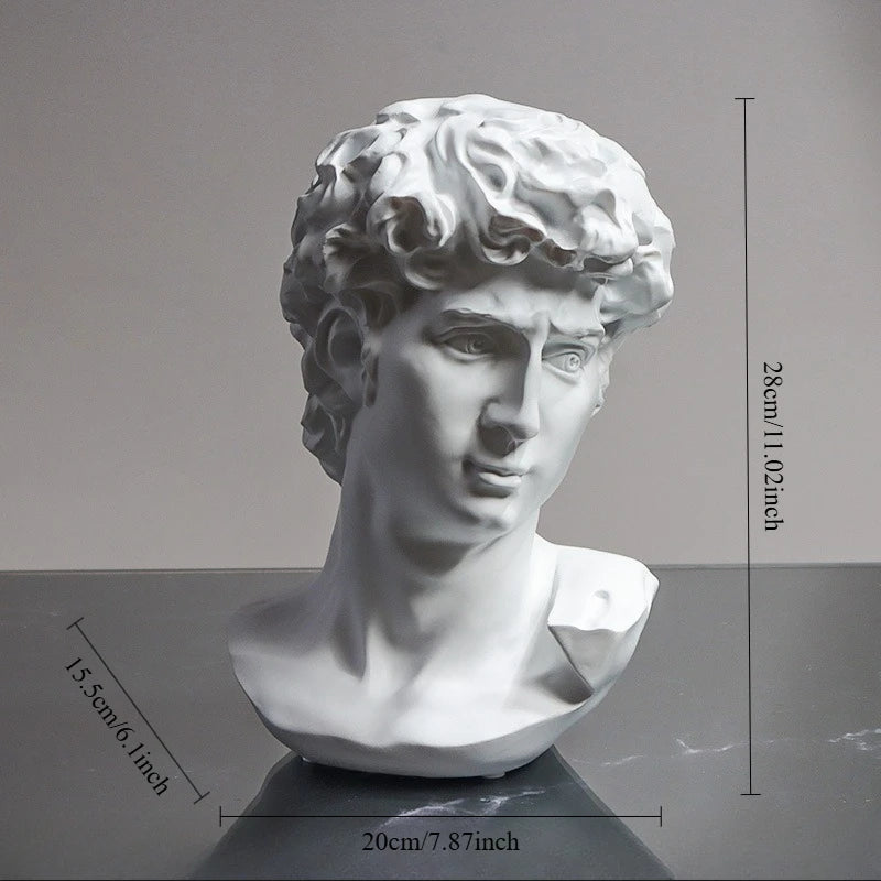 Greek Mythological Character Apollo Diana Statue Resin Classic David Sketches Plaster Home Decor Living Room Creative Ornament