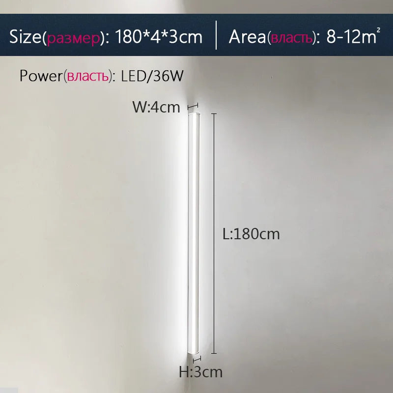 wall lamps waterproof yard fence balcony light garden light outdoor light gate led strip light home decor