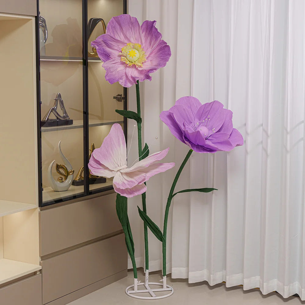 Wedding Decoration Artificial Flowers Butterfly Wedding Road Lead Flower Home Decor Mariage Window Dispaly Garden Decorations
