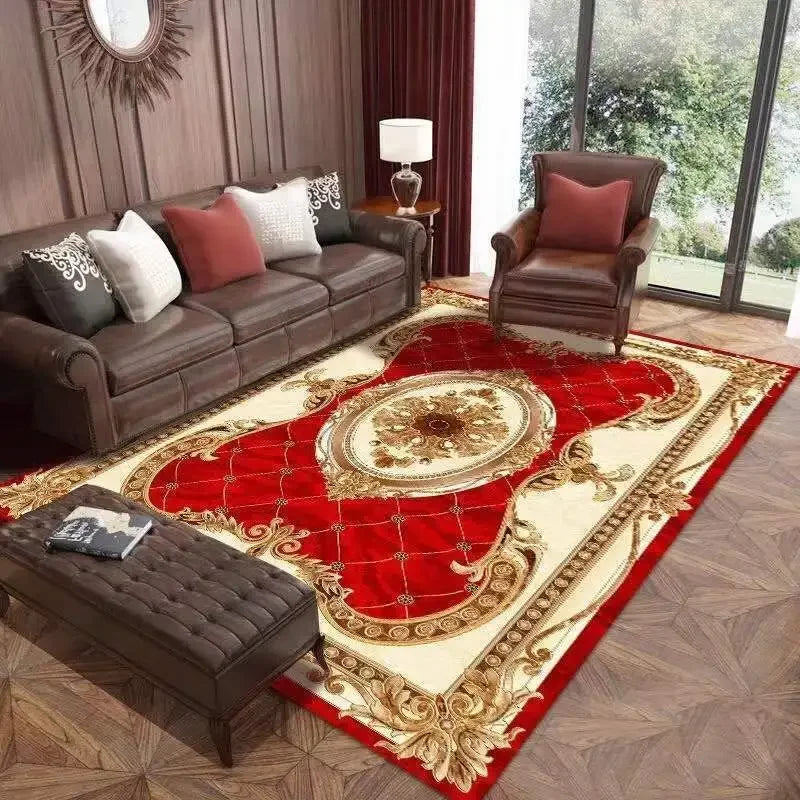 Luxury Carpets for Living Room 160x230 Flannel Customizable Soft Rugs European Bedroom Decor Home Alfombra Plush Non-slip Mat