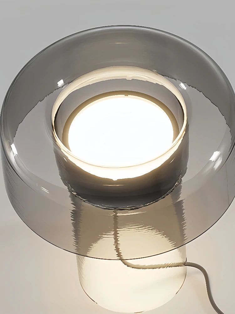 Modern Minimalist Glass Table Lamp Nordic Designer Creative LED Floor Lamp for Bedroom Living Room Study Home Decor Lighting