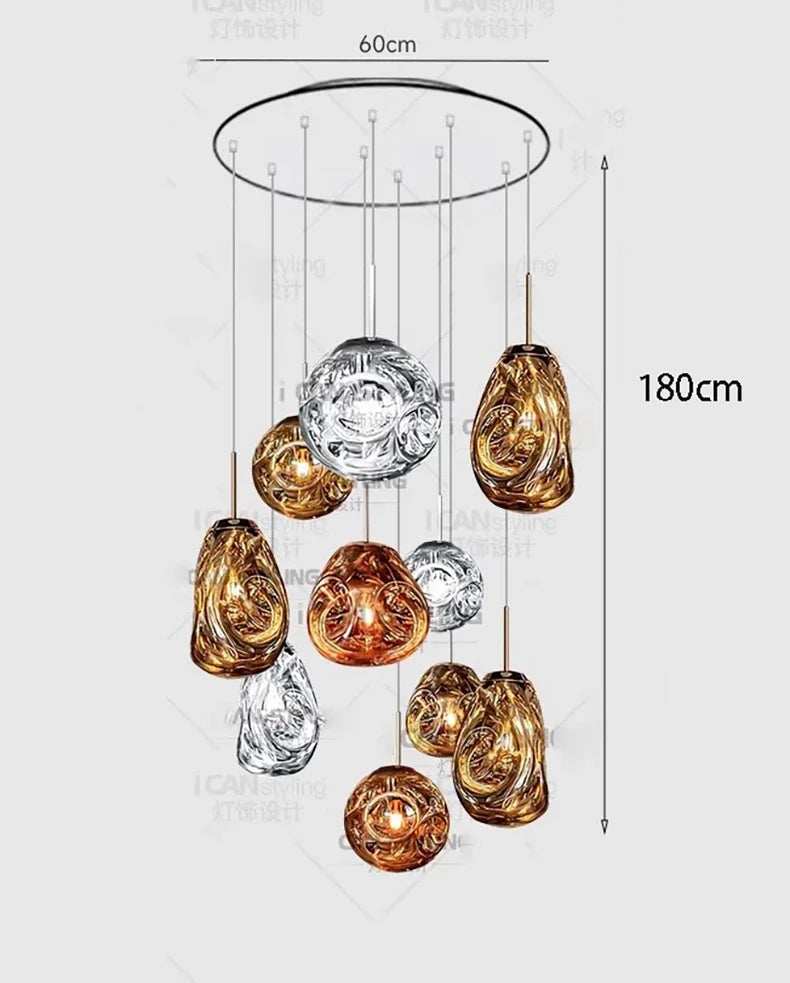 Modern home decor led lights pendant light lamps for living room Chandeliers for dining room hanging light indoor lighting