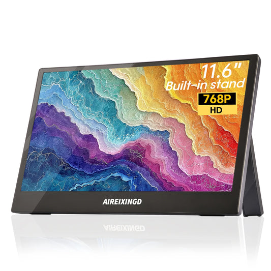 11.6 Inch Portable Monitor HDMI-Compatible Laptop second screen Gaming Extended Display For Switch/PS4/Xbox/Raspberry Pi