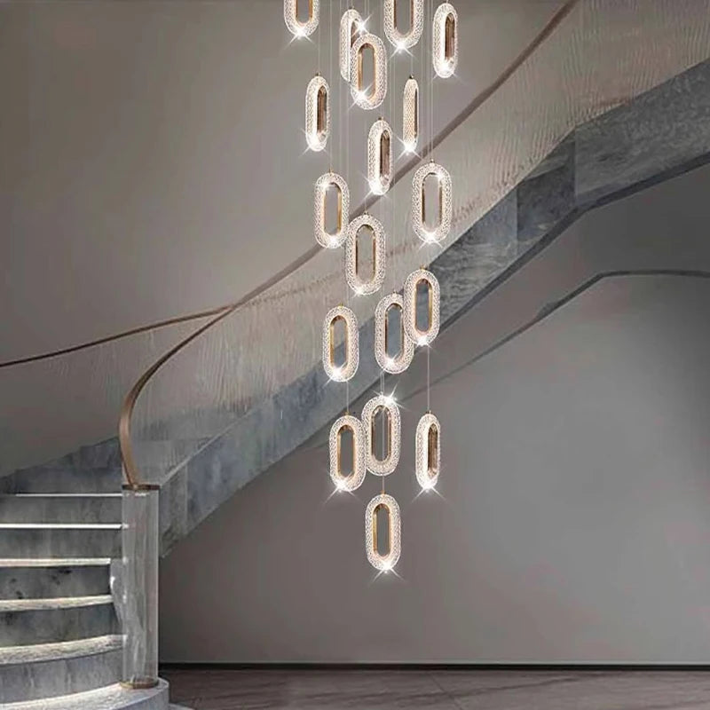 Modern home decor ring led lights pendant light lamps for living room Chandeliers for dining room hanging light indoor lighting