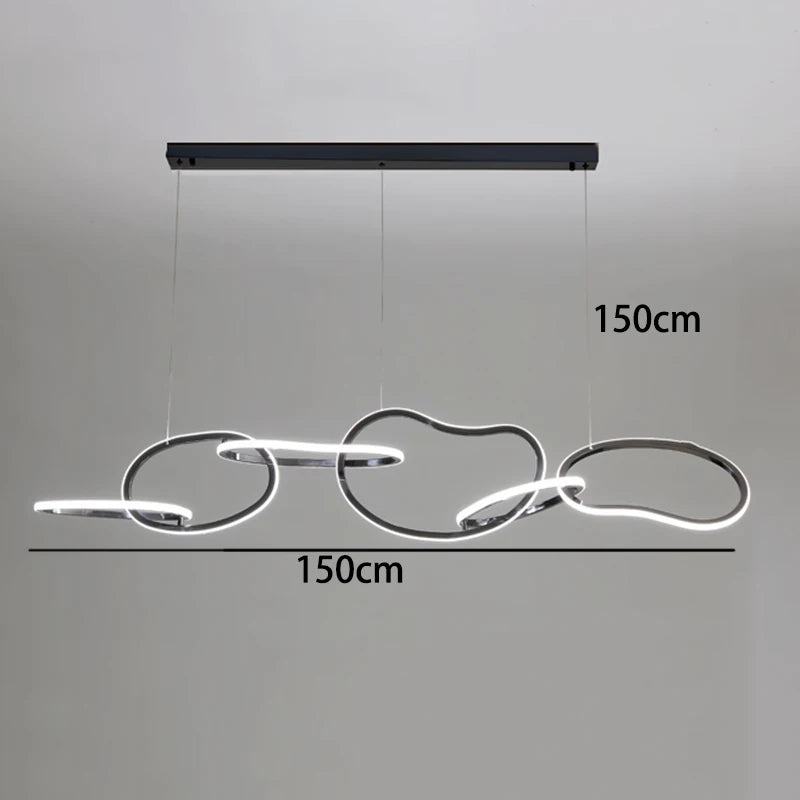 Modern home decor led lights pendant light lamps for living room Chandeliers for dining room hanging light indoor lighting