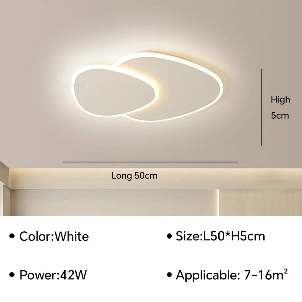 Modern LED Ceiling Lamp For Living Dining Bedroom Loft Children's Room Chandelier Kid's Light Indoor Home Decor Lighting Fixture