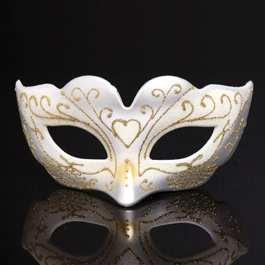 1pc Multiple-colors Children’s Masquerade Masks Mardi Gras Carnival Mask Half-face Mask for Party Dance Girls Kids & Home Decor