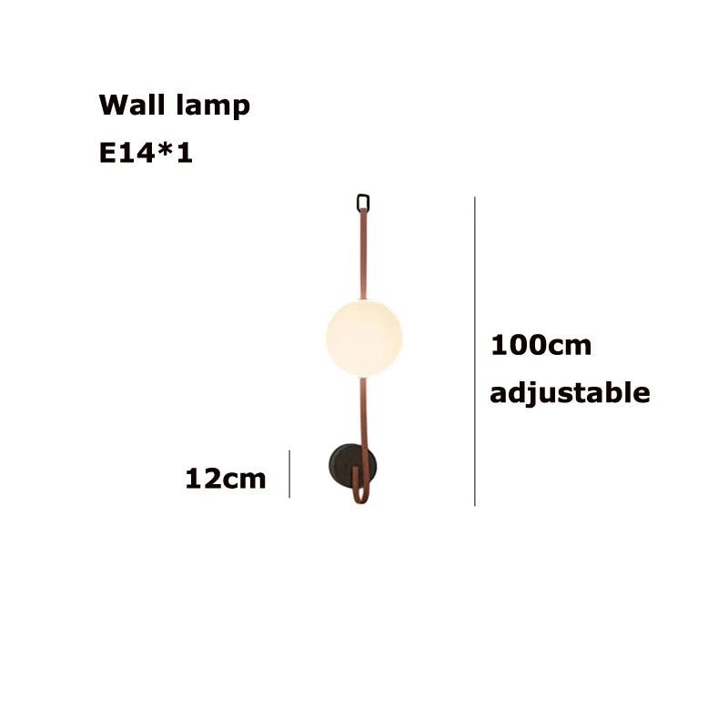 Modern Trendy Black Red Long Belt LED Chandelier Home Decor Lumunaire Indoor Lighting Lamp For Dinning Room Bar Bedroom