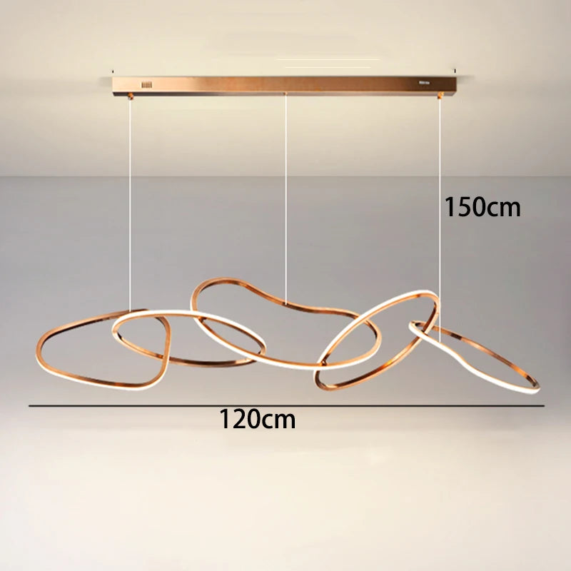 Modern home decor led lights pendant light lamps for living room Chandeliers for dining room hanging light indoor lighting